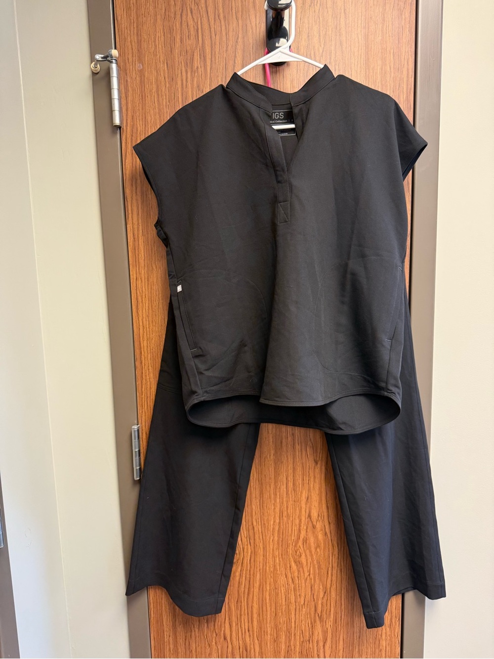 Figs Black Women's Rafaela top and Isabel trousers